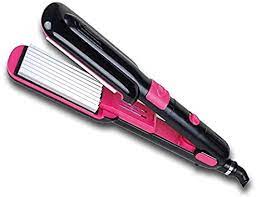 Plancha de pelo ondas zig zag